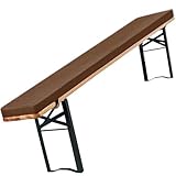 Wasserdichte gepolsterte Outdoor-Bankauflagen 180 x 30 220 x 25 200 x 30 170 x 233 cm dicke Garten-Sitzpolster mit Reißverschluss für ultimativen Komfort, langlebige Bierbankauflagen