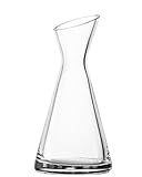 Stölzle Lausitz Glaskaraffe One for all - Mundgeblasen/Kleine Karaffe 0,25 L mit Schräghals/Hochwertige Karaffe Glas geeignet als Wasserkaraffe, Karaffe für Limonade, Weinkaraffe