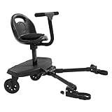 Trittbrett für Kinderwagen,Buggy Board mit Sitz,Die sich um 360 ° Drehen Können Kinderwagen,für Kinder Von 2-6 Jahren