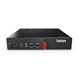 Lenovo ThinkCentre, Mini PC Tiny, Intel i5-6400T 4 Core 2,2 GHz, RAM 8 GB SSD 256 GB, Win 10, Desktop Mini sofort einsatzbereit mit Libre Office und WLAN-Stick (überholt)