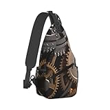 LZQPOEAS Schultertasche für Damen und Herren, Cross-Brusttasche, mechanische Ausrüstung, Schultertasche, Bauchtasche, Tagesrucksack
