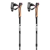 LEKI Spin Stöcke, Black-Silvergray-White, 100-130cm