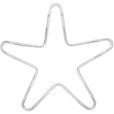 TEHAUX Edelstahl Gasherd Aufsatz Sternform Hitzebeständig und Rutschfest Kleiner Topfträger für Gaskocher und Küchenherdgeräte Praktisches Küchenzubehör für Heimgebrauch