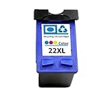CbErFVK Kompatibel mit Ersatzkartusche 21 22 XL 21 22 21XL 22XL Drucker Deskjet F2180 F2280 F4180 F2200 F380(1color)
