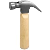 Veemoon Kleiner Klauenhammer Werkzeug Reparaturhammer Für Zu Hause Klauenhammer Aus Eichenholz Hochleistungshammer Hammer Mit Holzgriff Fräulein Bilder Aufhängen Starker Magnet Metall