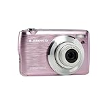 AGFA Photo Realishot DC8200 - Kompaktkamera, 18MP, Full HD Video, 2,7'' LCD-Bildschirm, 8-facher optischer Zoom, Lithium-Batterie und 16GB SD-Karte - Rosa