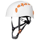 ABS + PC Abenteuerhelm, verstellbar, leicht, für Klettern, Bergsteigen und Höhlenforschung