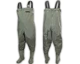 Magic Baits Wathose Wader Watstiefel Watbekleidung PVC Nylon Wasserdicht Anglerhose (46)
