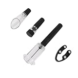 Acouto 4pcs/Set Flaschenöffner Set Flaschenöffner mit Remover Folienschneider Ausgieße Stopper Flasche OpenerBottle OpenCORKSCREW REMOverwine Corkscrewwine mit Folienschneider