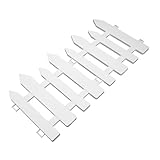 Gadpiparty 2 Stück Teiliges Langlebiges Kunststoff Gartenzaun Robuste Rasenkante für Beete und Rasen Wetterbeständig Pflegeleicht als Dekorative Beetumrandung und Gartengrenze