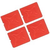 Abdichtungswerkzeug, Silikon, Fugenversiegelung, Spachtel, Schaber, Kanten, Reparatur, multifunktionales Schaber-Set, Abdichtungs-Set, 4 Stück