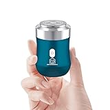 Opdooke Mini-Elektrorasierer, Nass- und Trockenrasierer für Damen und Herren, Metallgehäuse, 30 Tage Spielzeit, Toilettenartikel in Reisegröße, 6500 U/min, leistungsstarker Herrenrasierer zum Rasieren