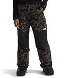 THE NORTH FACE Jungen Freedom Insulated Pant, TNF Black TNF Camo Small Print, Medium