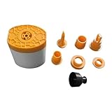 Frsoinor 2-in-1 Winzige Trockenbatterie-Luftpumpe, Camping, Aufblaspumpe, Luftpumpe für drinnen und draußen, aufblasbar