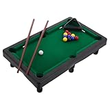 DECOMELODY Miniatur Billardtisch Tragbar für Indoor Outdoor Spiel Motorik Fördernd Kindgerechte Vielseitiger Spieltisch für Jungen Mädchen Pädagogisches Poolspielzeug