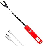 Viehtreiber Elektro,Wasserdichter Rinder Prod Stick,Sicherheitsstab Für Vieh,Sicherheits Stock Prodder Für Das Farmmanagement Für Kuh-Schwein-Ziegen Pferde Große Hunde,Mit Ladekabel 68cm