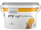 Pep up Renovierfarbe für Holzvertäfelungen weiss seidenmatt 2,5l
