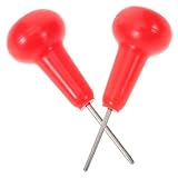 Baluue 1 Satz Blindschreibstift Braille-zubehör Braille-schiefertafel Und Stylus-set Braille-prägeplatte Braille-lernwerkzeug Braille-stift Braillestift Braille-schreibstift Plastik 2st