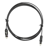 Swiixxer 3 Meter Digitales Glasfaser-Audiokabel SPDIF OD2.2 TOSLINK-TOSLINK, Vergoldetes Anschlusskabel, Anschluss An DVD-CD, Einfache Installation, Einfach zu Verwenden