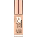 Catrice True Skin Hydrating Foundation, Nr. 004, Nude, feuchtigkeitsspendend, langanhaltend, natürlich, vegan, ohne Alkohol, ohne Parabene, ohne Mikroplastikpartikel, 1er Pack (30ml)