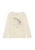 s.Oliver Junior Mädchen 2156122 Langarmshirt Mit Frontprint, 805, 128-134 EU