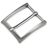 edelkern Gürtelschnalle „New York“ | Premium-Qualität | Robuste Metall-Legierung | Für Gürtel ohne Schnalle (Wechselgürtel) bis 40mm Breite geeignet | Für Damen und Herren