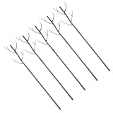 GARIOUANS 5 Sätze Teiliges Pflanzengitter Grün Stabiles Rankgerüst für Topfpflanzen Wetterfeste Kletterhilfe Formstabile Pflanzenstütze für Gesundes Wachstum im Garten und Balkon