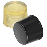 DEARMAMY Gummihammer Ersatzköpfe Abnehmbar Schonhammer Tipps Gummi Schlagkopf für Holzarbeiten und Feine Montagearbeiten Stoßdämpfend Kratzfrei Vielseitig Einsetzbar