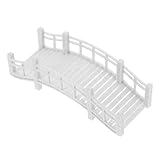 ifundom Miniatur Brücke Garten Deko Wetterfest Vintage Bogenbrücke Modell für Kleine Gärten Terrasse Bonsai Landschaft Sandtisch Ornamente