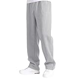 Jogginghose Herren Sport Hose Herren, Jogginghose Herren Baggy Sweatpants Elastische Taille Jogging Hose Mit Taschen, Einfarbig