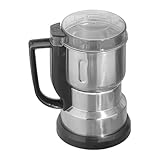 Getreidemühle, kleine für die Küche,Edelstahl-Pulvermühle für Zuhause, elektrische Gewürzmühle | Zerer, Trockenmahlmaschine für Getreide und Reis