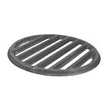Toyvian Hochbelastbarer Feuerrost für Kamin und Grill Langlebige Holzkohleplatte für Feuerstelle und Bbq Zubehör