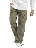 Brandit Pure Vintage Pants, Farbe: Olive, Größe: M