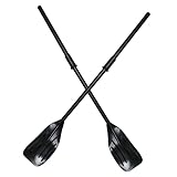 VICASKY 2Stücke Teiliges Set Abnehmbares PVC Kunststoff Paddel für Schlauchboote und Kajaks Langlebig für Wassersport und Freizeitaktivitäten