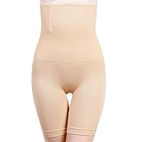 2025 Bauchweg Shapewear, Damen High-Waisted Shorts, Stretchy Butt-Lifting Shapewear (Skin, 3XL)