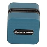Akozon Aquarium-Magnetbürste, Vielseitig Einsetzbar, Kratzfrei, Doppelseitig, Schwimmend, Magnetisch, Algenschaber für Aquarien, Professionelles Zubehör für den Einsatz