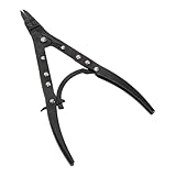 TYTOGE Externe Sicherungsringzange, Metall, Multi-Winkel, strapazierfähig, externe Sprengringzange für Autoreparatur, 33 cm