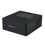 divuukyi TA80 kleines PC-Gehäuse, kleines ITX-Mainboard-Gehäuse, HTPC mit fortschrittlicher Kühlung für Heimbüro-Computer
