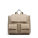 RADLEY London Burton Way Damen-Rucksack, Leder, mittelgroß, mit Klappe, Steinpilz, Medium