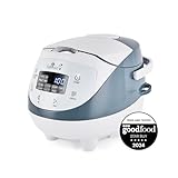 Yum Asia Panda Mini-Reiskocher mit Ninja-Keramikschüssel und Advanced Fuzzy Logic (3,5 Tassen, 0,63 Liter) 4 Reisfunktionen, 4 Multicooker-Funktion, 220–240V