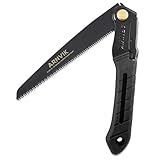 Nordic Astsäge für Gartenarbeit & Klappsäge Outdoor Bushcraft – Arnvik – 8 Zähne pro 2,5 cm – 21 cm Gehärtetes SK5-Stahlblatt – Handsäge Holz für Bäume in Ihrem Garten oder Brennholz beim Camping