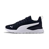 PUMA Unisex Kinder Anzarun Lite Jr Sneaker, Peacoat Puma White, 36 EU