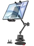 Kolasels Tablet Halterung Auto Armaturenbrett, LKW Windschutzscheibe iPad Halterung mit Metallarm, Tablet Halterung Auto Vorne für 4-12,9' Handy & Tablets, iPad Pro/Air/Mini, Galaxy Tabs, iPhone