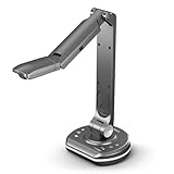 JOURIST DC530 Dokumentenkamera und Visualizer, Ultra-HD-Auflösung 13 Megapixel, Vorlagen bis A3, Hybridunterricht mit Zoom, Skype, Teams und Videos mit OBS. Für Windows, macOS, Linux (13.0 MP)