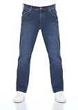 Wrangler Herren Jeans Regular Fit Texas Stretch Hose Blau Authentic Straight Jeanshose Denim Hose Baumwolle Blue w33, Farbe: Blue Blast, Größe: 33W / 30L