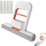 Mini Foldable Desktop Mop,mini Wischmop, Mini Faltbarer Tischmopp,Kleiner Schwamm-Mopp, Tragbarer Squeeze Schwammmopp,Nass- Und Trocken Reinigungsmopp Für Badezimmer, Küche, Glas (A1)