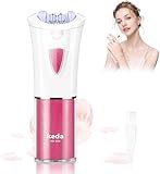 Epilierer Damen, Gesichts Epilierer Damen mit LED-Licht, Frauen Kabellose Epilierer, Gesicht Körper Haarentfernung, Elektrischer Haarentferner Damen, Epilierer für Intimbereich Gesichtsepilierer