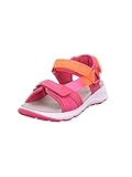 Superfit Criss Cross Sandale, Pink/Orange 5510, 34 EU