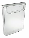 Taymar OD230 DIN A4 Prospekthalter, Prospektbox mit Deckel, Wetterfest (auch für den Außenbereich geeignet)