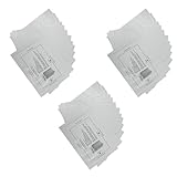 Reinscer 36 Stücke Papier Aktenvernichter Schmier Blätter Shredder Schmier öl Tragbares Papier Typ Schmier öl Für